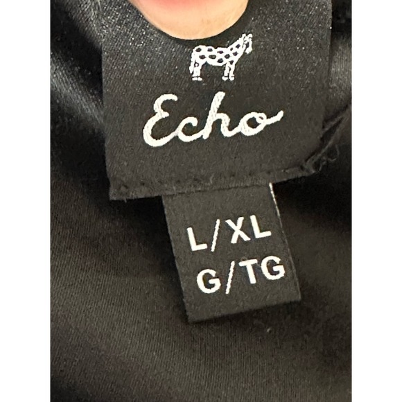 Echo black faux fur vest size Large - Picture 4 of 10